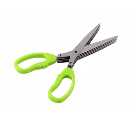 5-Layer Scissors Kitchen Knives